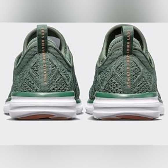 APL: Athletic Propulsion Labs Women's Techloom Phantom, Great Green/White/Gum, 8 - Picture 5 of 11